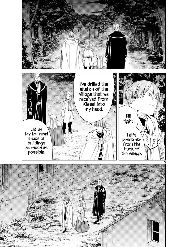 Frieren: Beyond Journey's End Manga Chapter 115 page 9 - Best Friend scene
