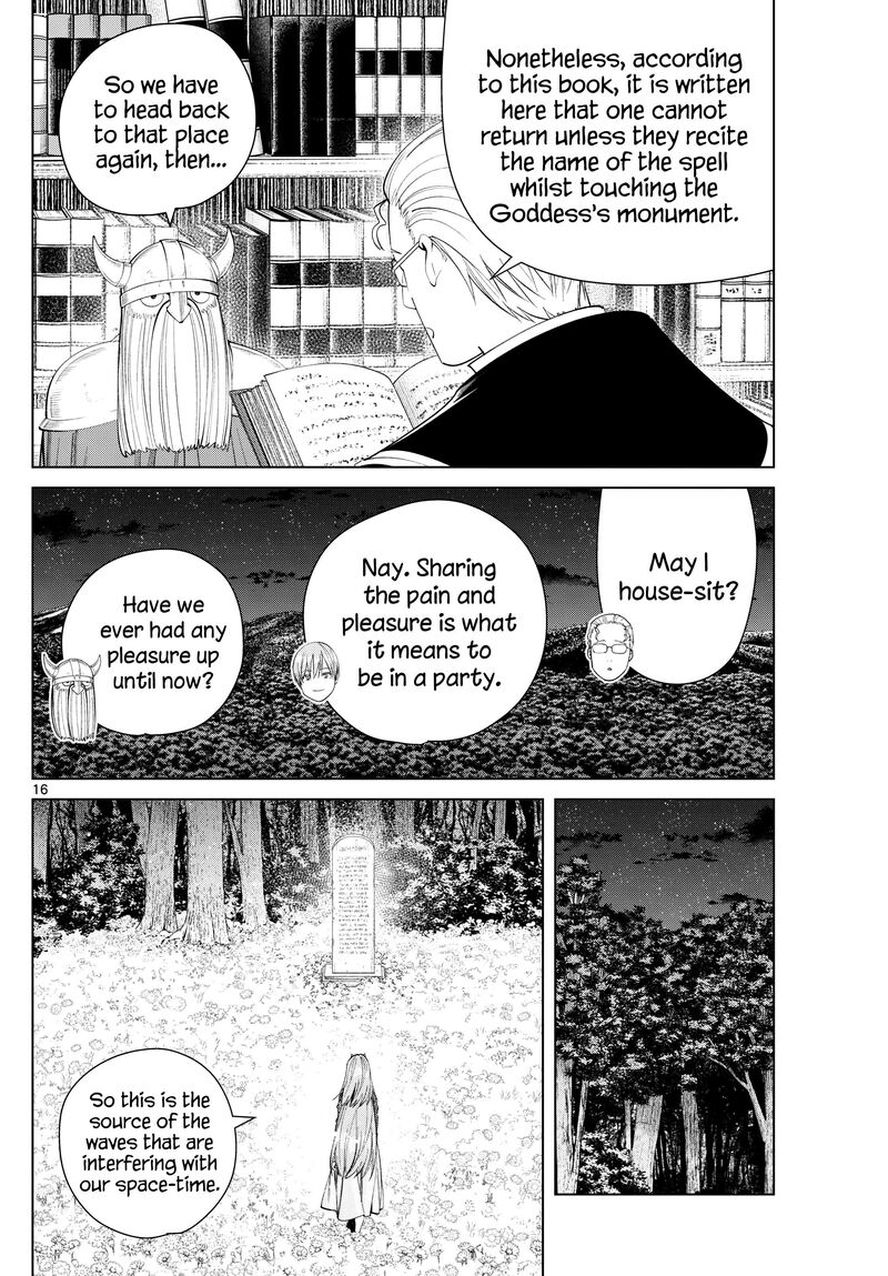 Frieren: Beyond Journey's End Manga Chapter 116 page 16 - Spell to Return scene