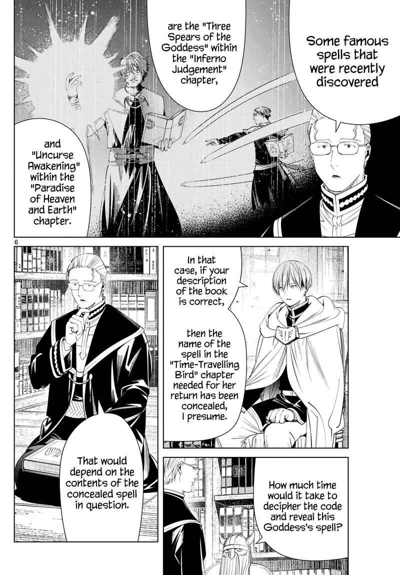 Frieren: Beyond Journey's End Manga Chapter 116 page 6 - Spell to Return scene