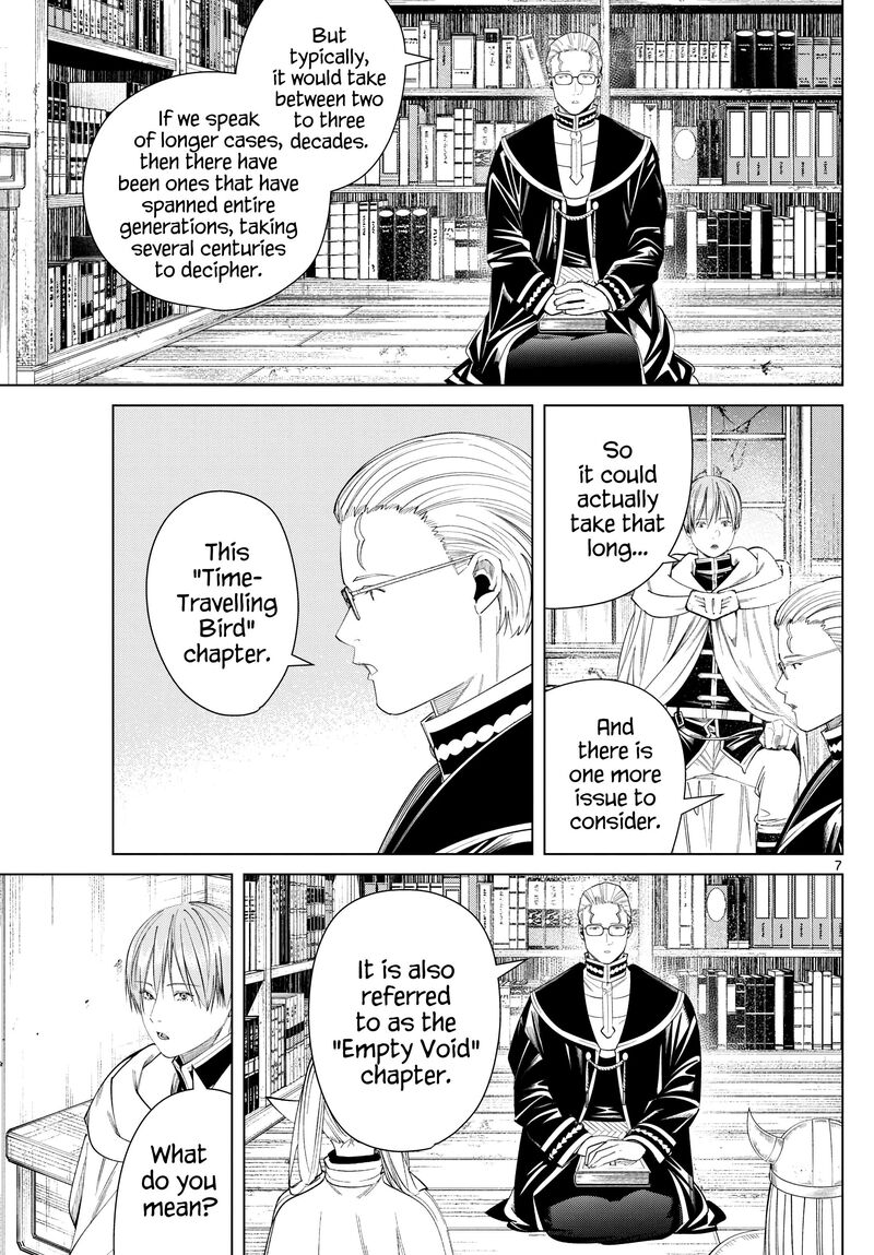 Frieren: Beyond Journey's End Manga Chapter 116 page 7 - Spell to Return scene