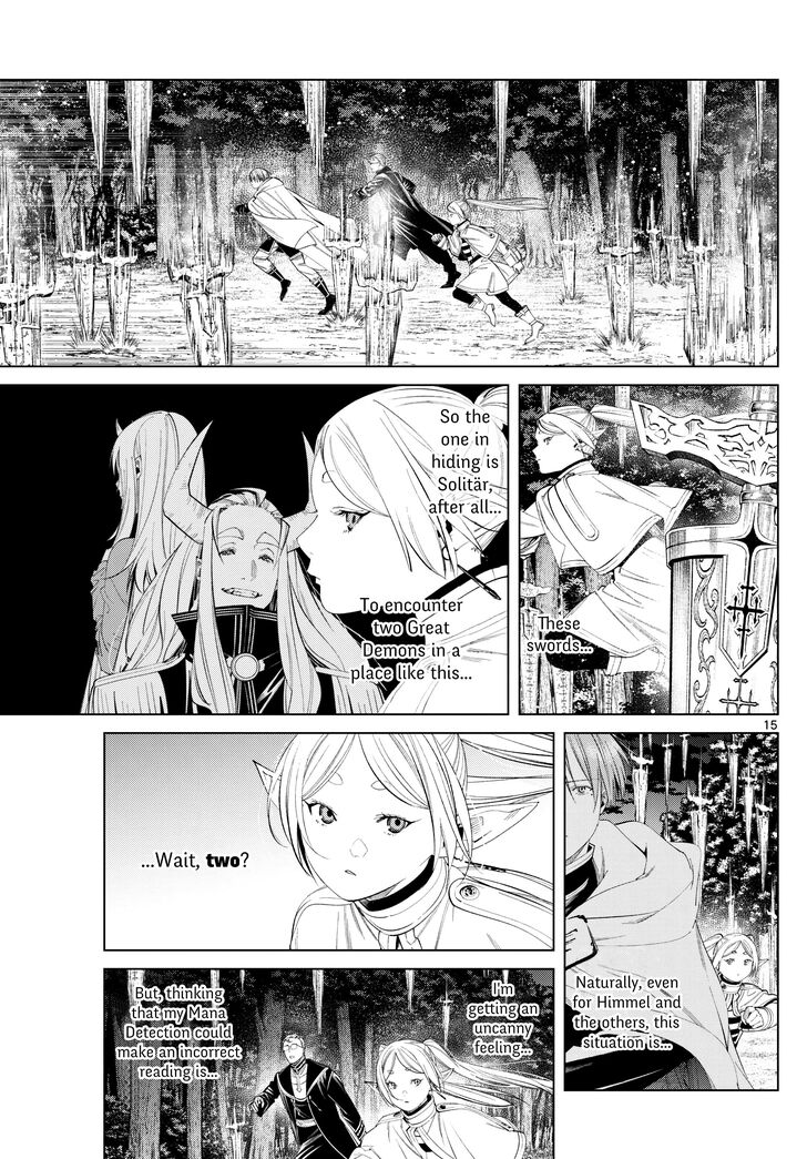 Frieren: Beyond Journey's End Manga Chapter 117 page 15 - Miraculous Illusion scene