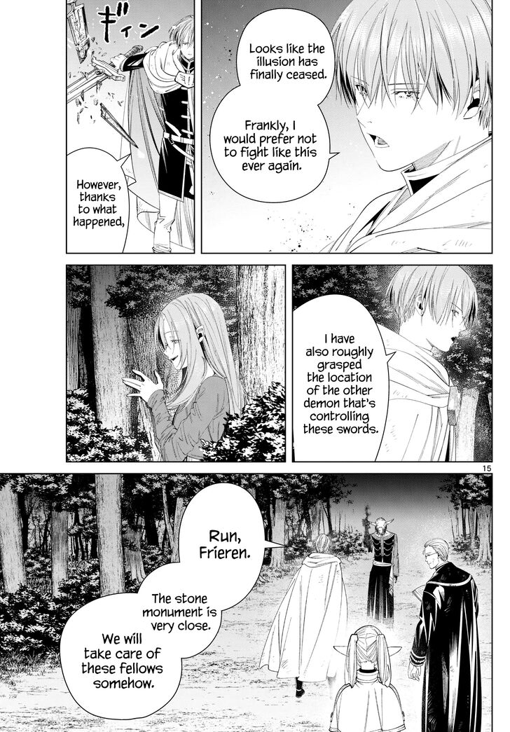 Frieren: Beyond Journey's End Manga Chapter 118 page 15 - Vialathor scene