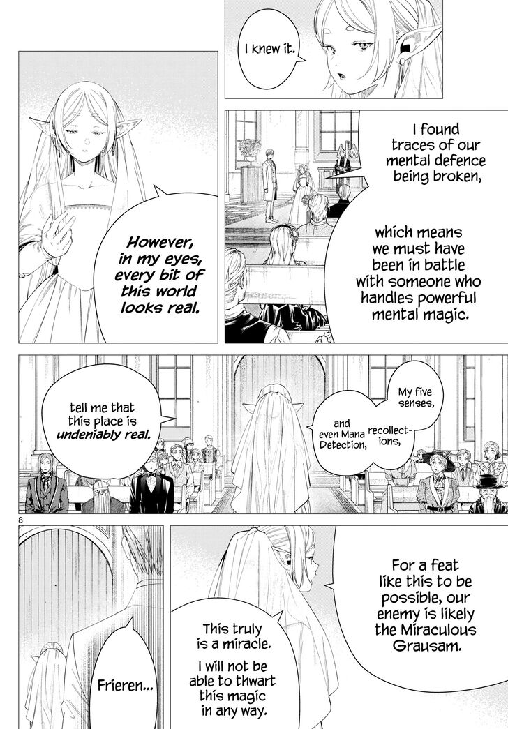 Frieren: Beyond Journey's End Manga Chapter 118 page 8 - Vialathor scene