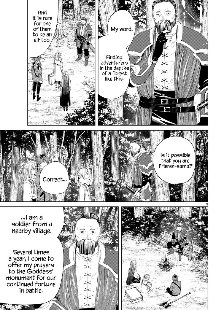 Frieren: Beyond Journey's End Manga Chapter 119 page 9 - Memories scene