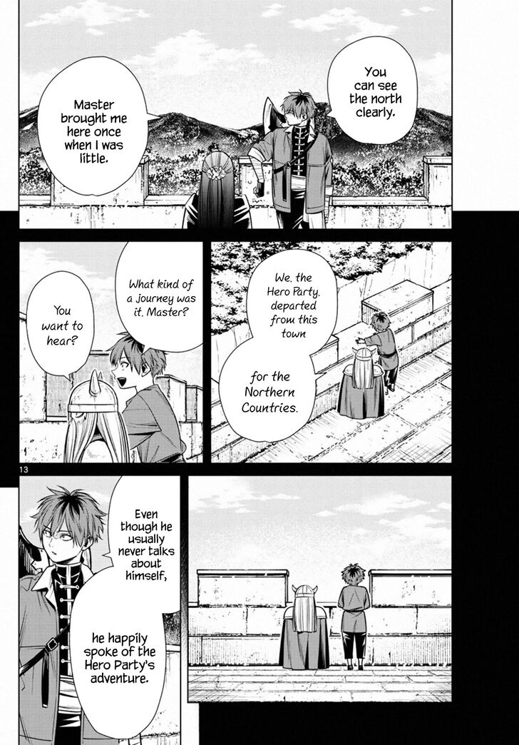 Frieren: Beyond Journey's End Manga Chapter 12 page 13 - The Northern Checkpoint scene