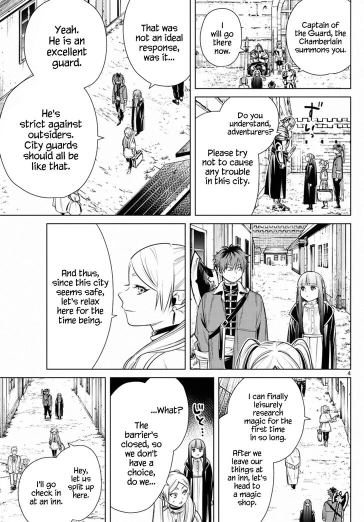 Frieren: Beyond Journey's End Manga Chapter 12 page 4 - The Northern Checkpoint scene