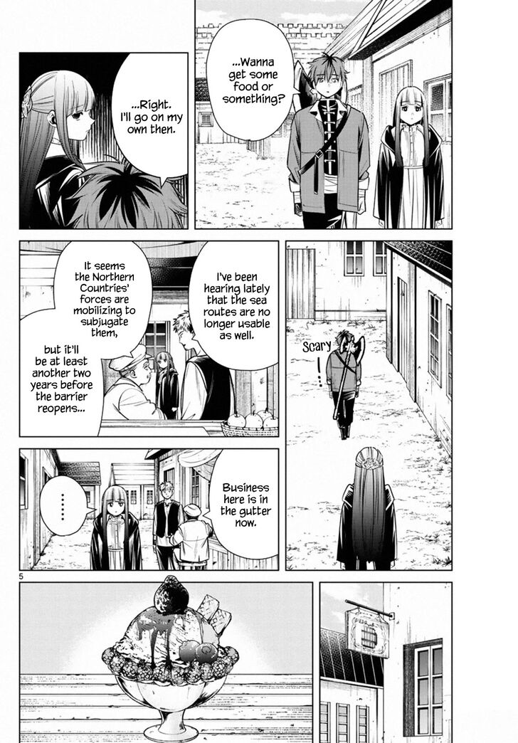 Frieren: Beyond Journey's End Manga Chapter 12 page 5 - The Northern Checkpoint scene