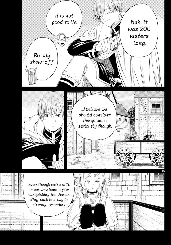 Frieren: Beyond Journey's End Manga Chapter 120 page 15 - False Image of a Hero scene