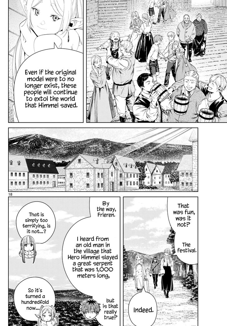 Frieren: Beyond Journey's End Manga Chapter 120 page 18 - False Image of a Hero scene