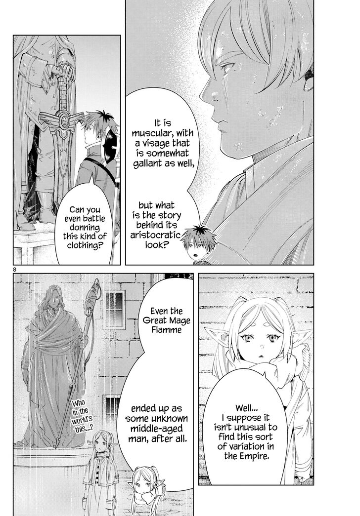Frieren: Beyond Journey's End Manga Chapter 120 page 8 - False Image of a Hero scene
