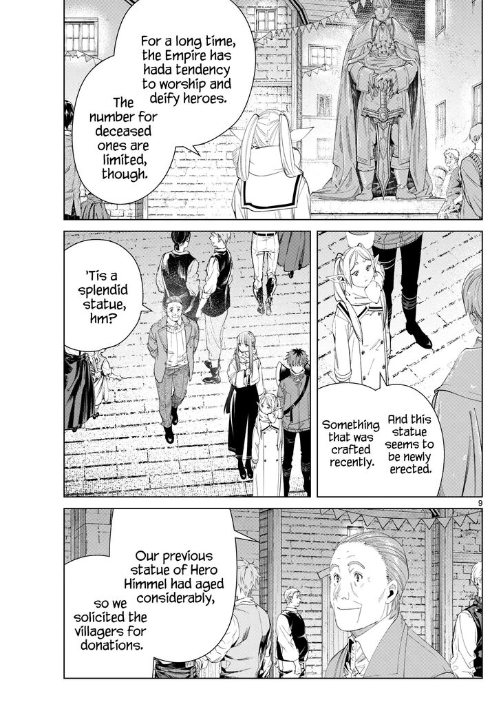 Frieren: Beyond Journey's End Manga Chapter 120 page 9 - False Image of a Hero scene