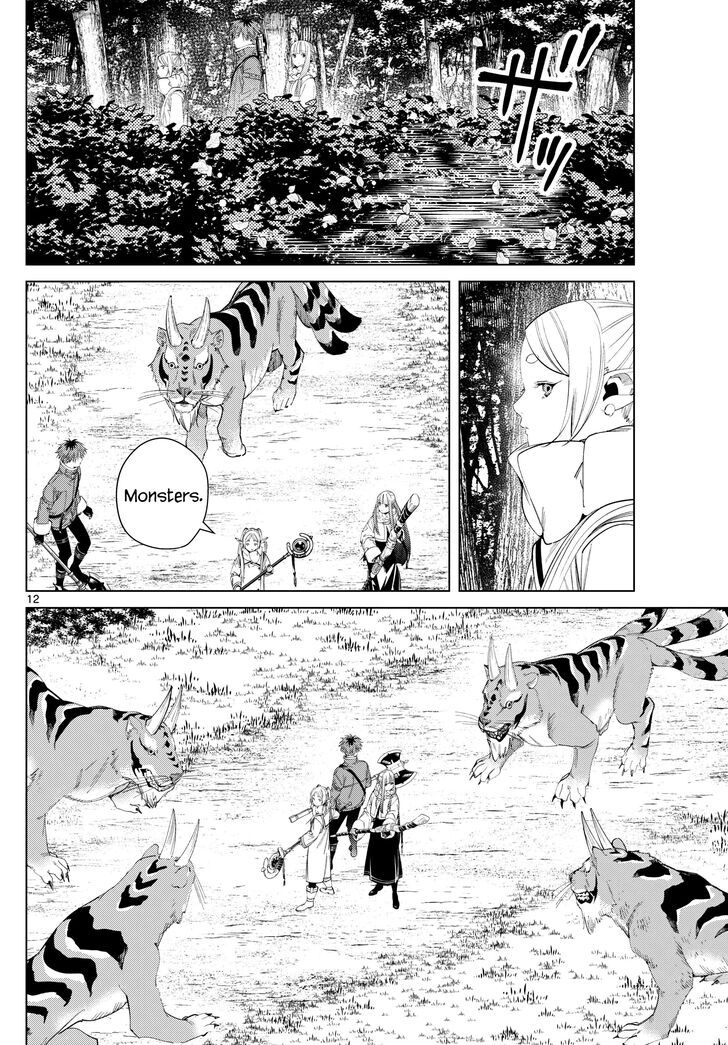 Frieren: Beyond Journey's End Manga Chapter 121 page 12 - Monsters on the Road scene