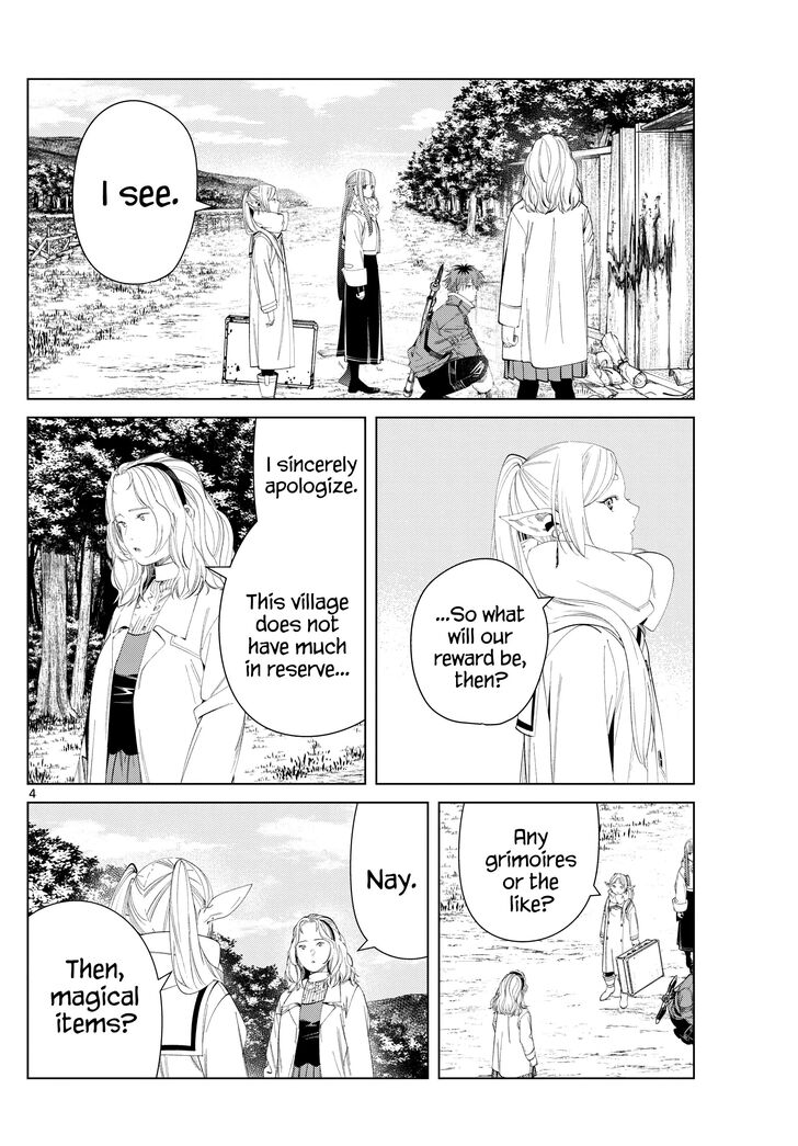 Frieren: Beyond Journey's End Manga Chapter 121 page 4 - Monsters on the Road scene