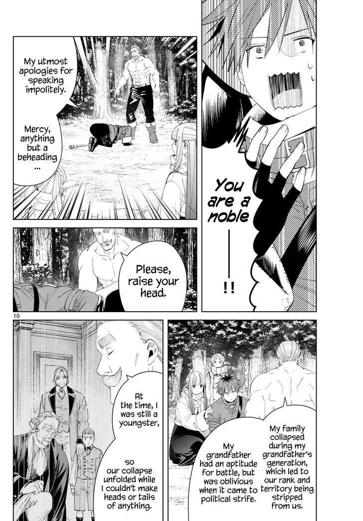 Frieren: Beyond Journey's End Manga Chapter 122 page 10 - The Titan Fortress Ruins scene