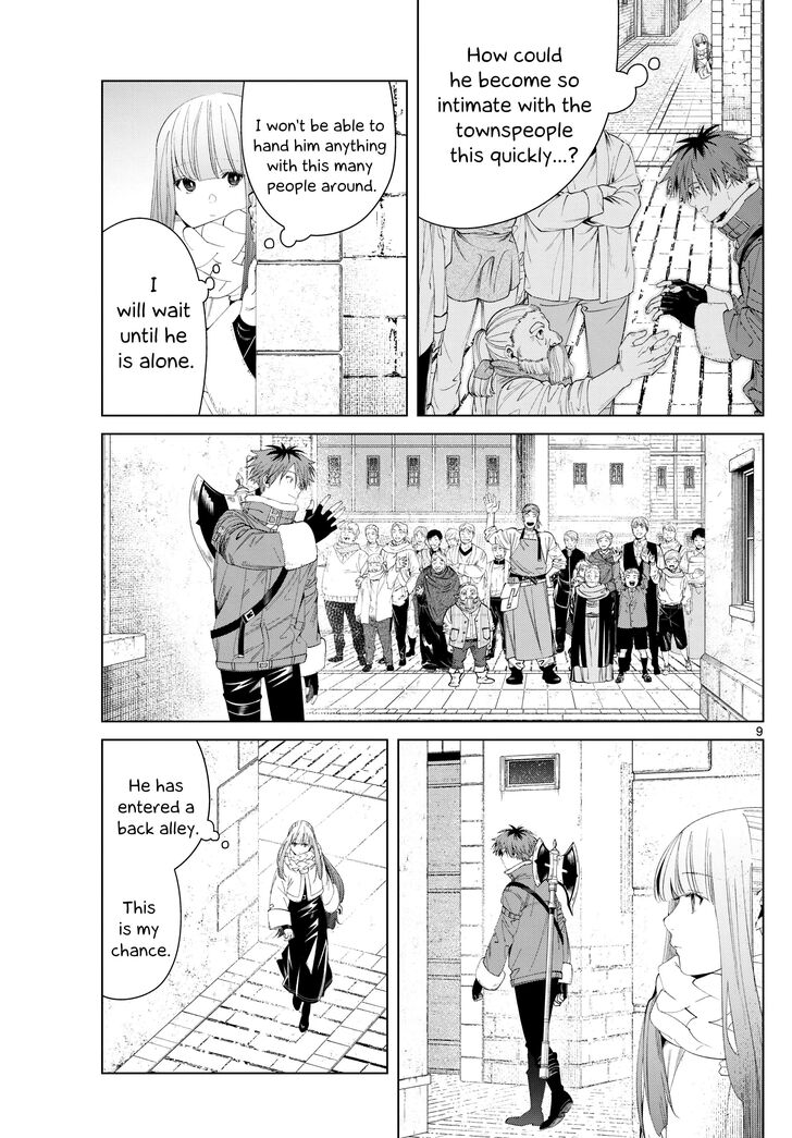 Frieren: Beyond Journey's End Manga Chapter 123 page 9 - Proof of Perseverance scene