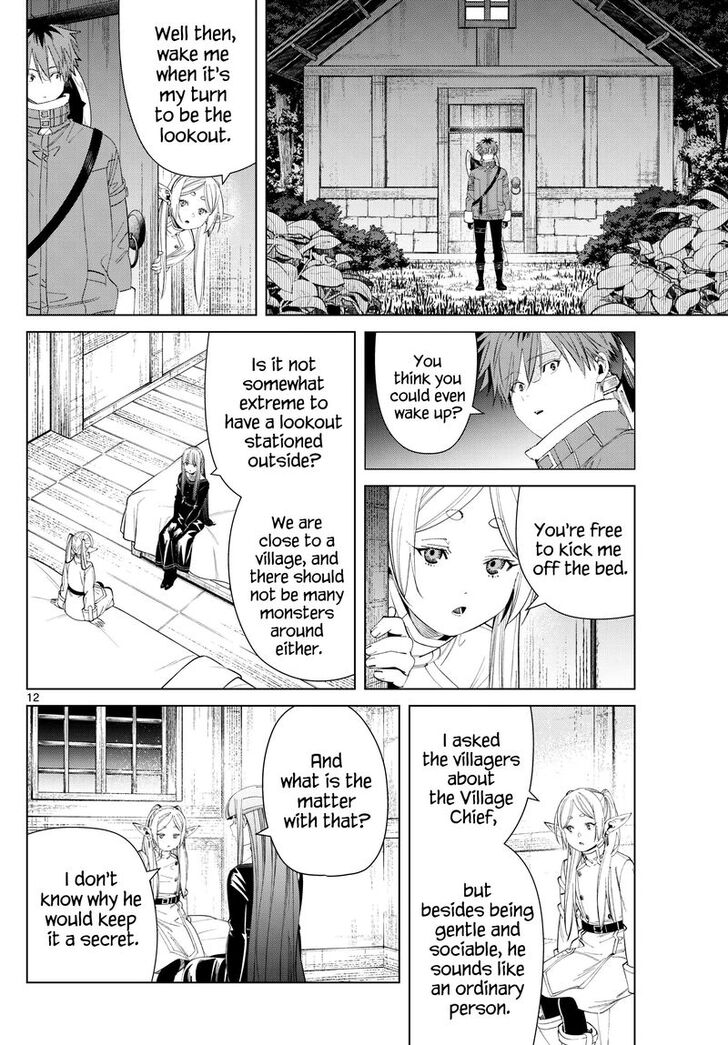 Frieren: Beyond Journey's End Manga Chapter 124 page 12 - Shadow Warrior scene