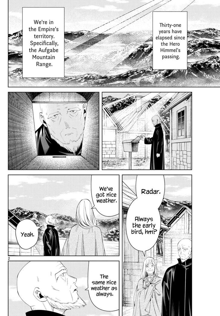 Frieren: Beyond Journey's End Manga Chapter 124 page 2 - Shadow Warrior scene