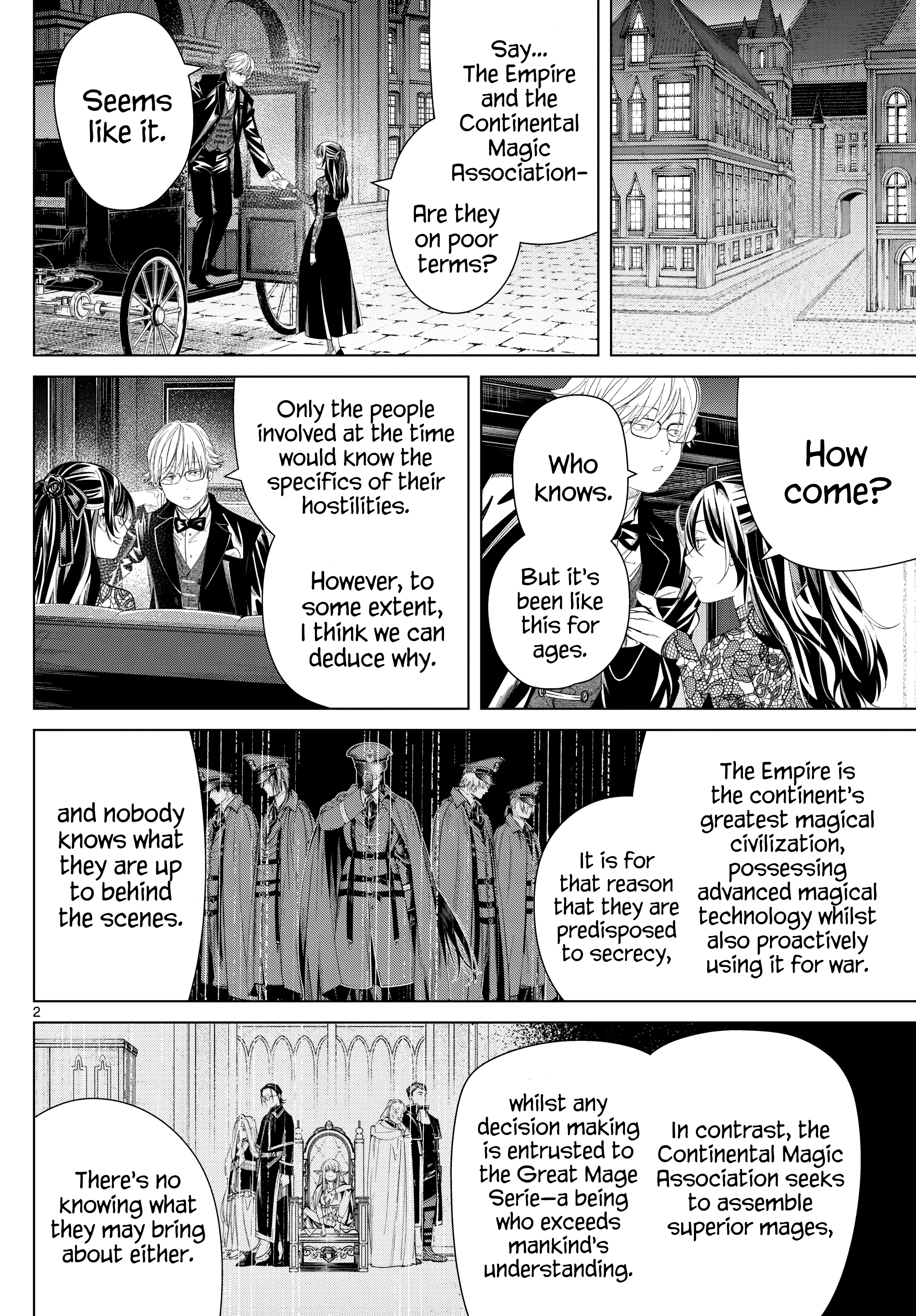 Frieren: Beyond Journey's End Manga Chapter 127 page 2 - Retrieval Mission scene