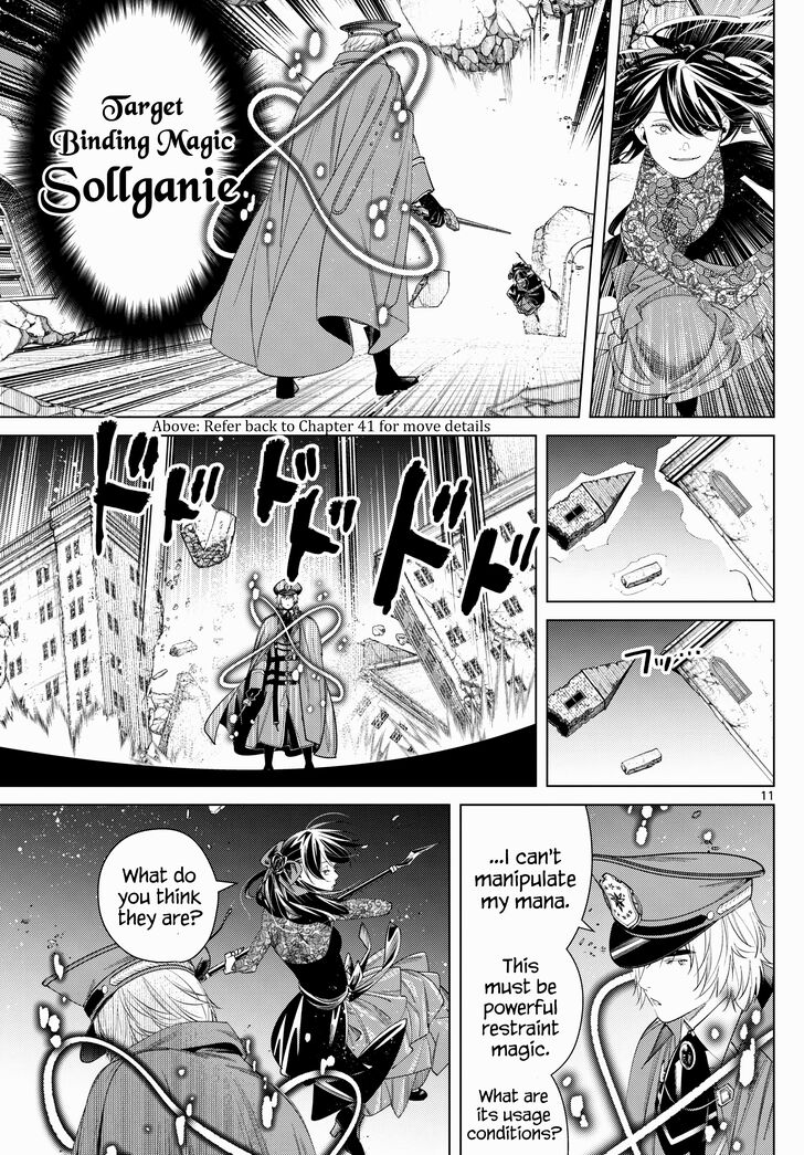 Frieren: Beyond Journey's End Manga Chapter 128 page 11 - Magic Special Forces scene