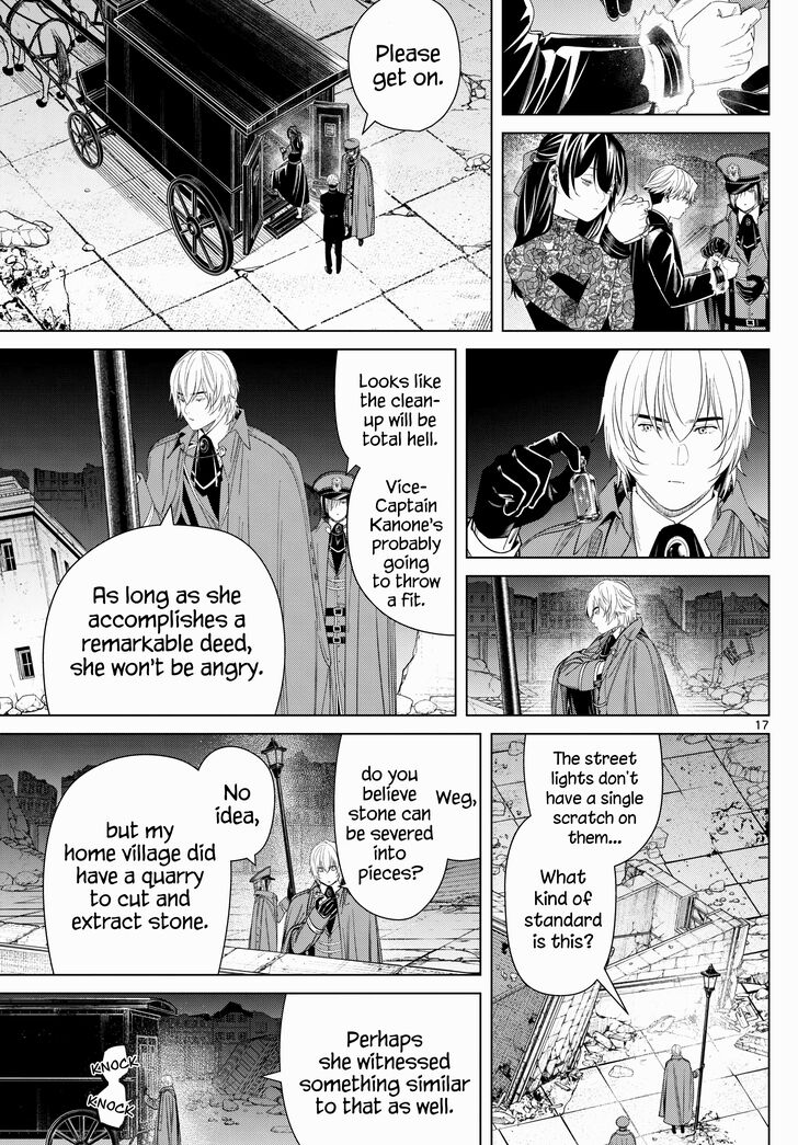 Frieren: Beyond Journey's End Manga Chapter 128 page 17 - Magic Special Forces scene