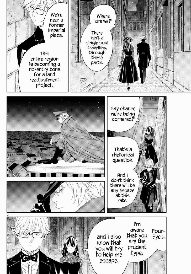 Frieren: Beyond Journey's End Manga Chapter 128 page 2 - Magic Special Forces scene