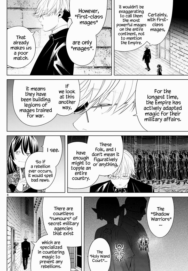 Frieren: Beyond Journey's End Manga Chapter 128 page 4 - Magic Special Forces scene