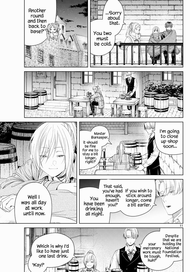 Frieren: Beyond Journey's End Manga Chapter 129 page 11 - Shadow of the Empire scene