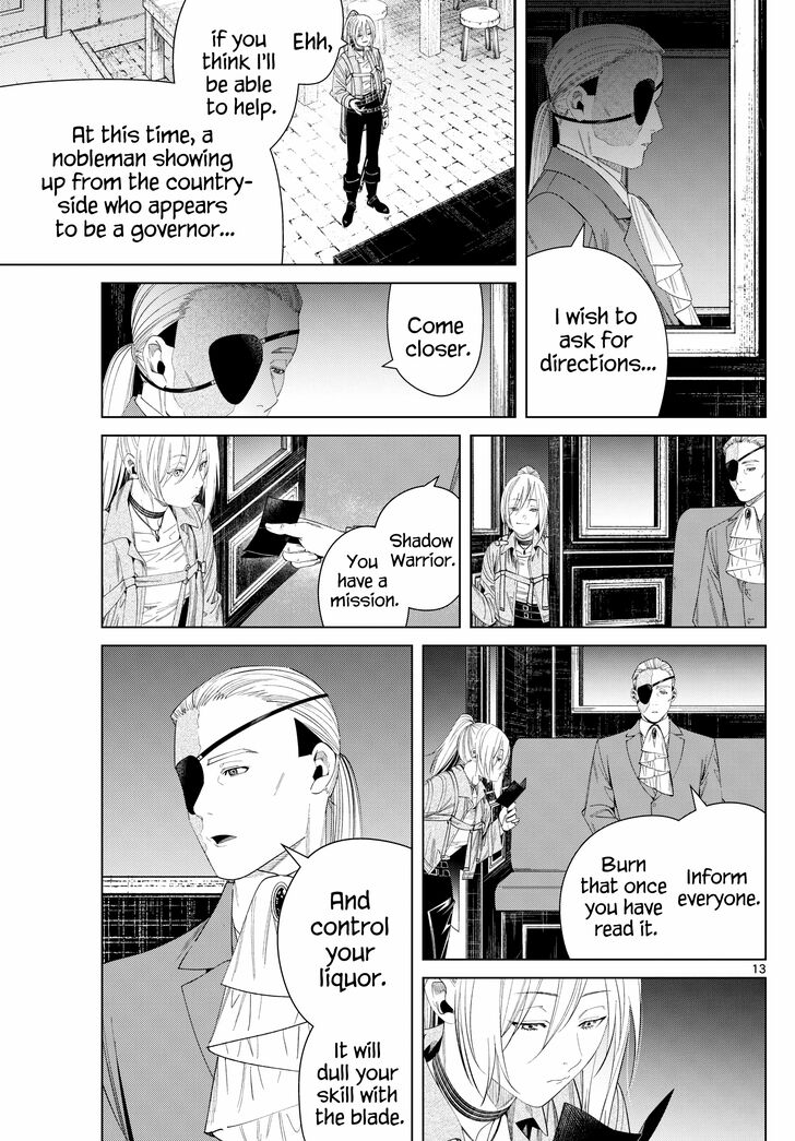 Frieren: Beyond Journey's End Manga Chapter 129 page 13 - Shadow of the Empire scene