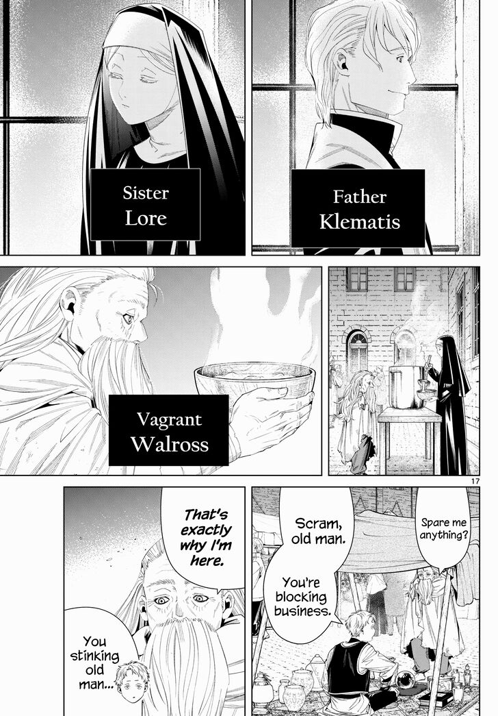 Frieren: Beyond Journey's End Manga Chapter 129 page 17 - Shadow of the Empire scene