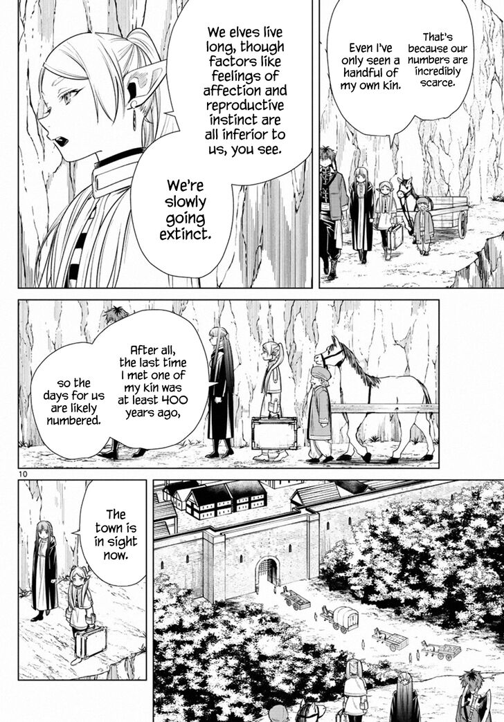 Frieren: Beyond Journey's End Manga Chapter 13 page 10 - Liberation Festival scene
