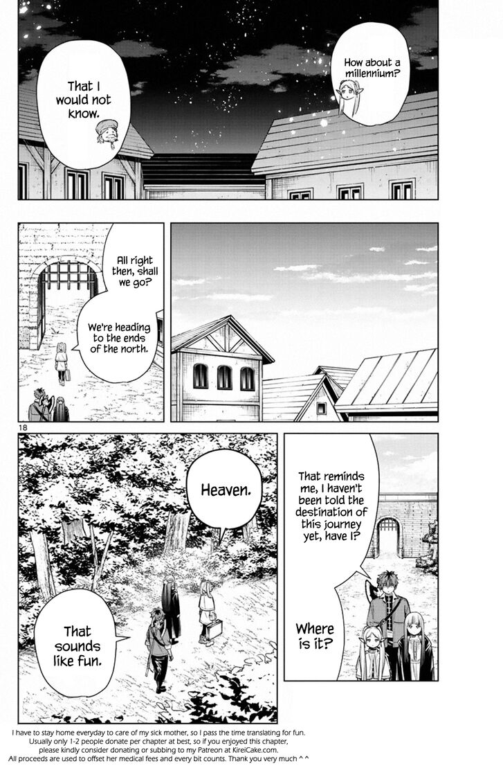 Frieren: Beyond Journey's End Manga Chapter 13 page 18 - Liberation Festival scene