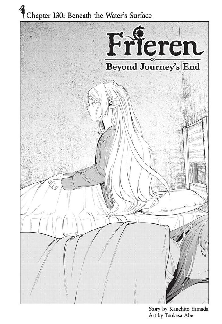 Frieren: Beyond Journey's End Manga Chapter 130 page 1 - Beneath the Water's Surface scene