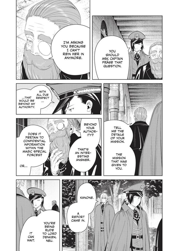 Frieren: Beyond Journey's End Manga Chapter 130 page 17 - Beneath the Water's Surface scene