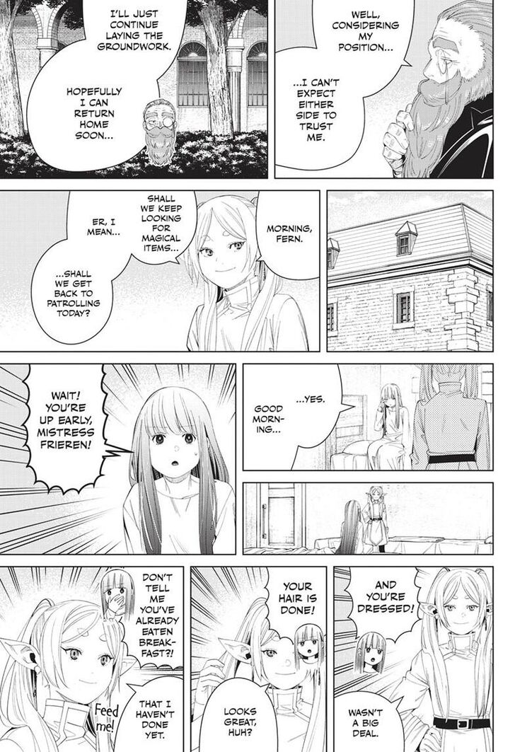 Frieren: Beyond Journey's End Manga Chapter 130 page 19 - Beneath the Water's Surface scene