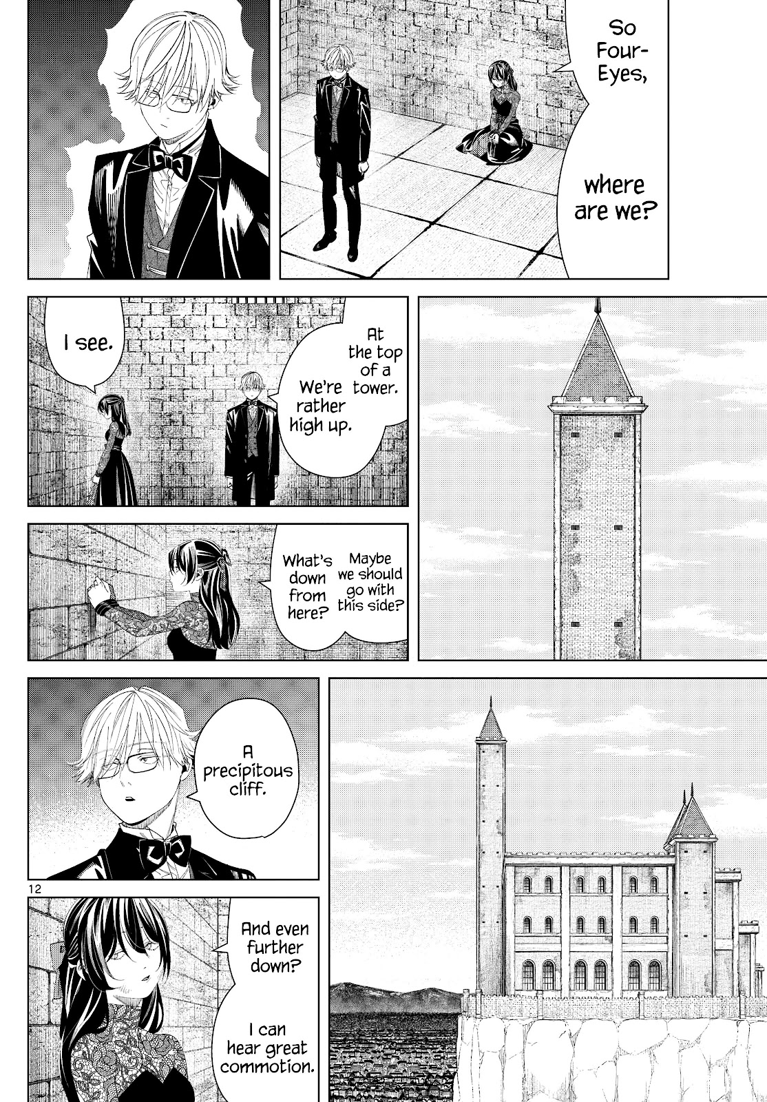 Frieren: Beyond Journey's End Manga Chapter 131 page 12 - Escape scene
