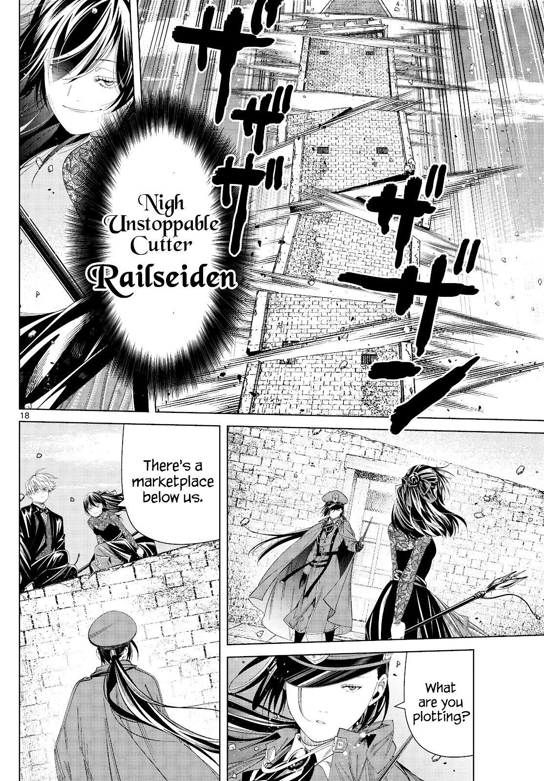 Frieren: Beyond Journey's End Manga Chapter 131 page 18 - Escape scene