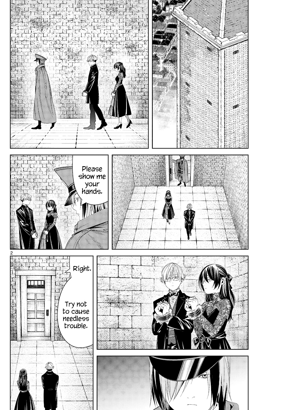 Frieren: Beyond Journey's End Manga Chapter 131 page 2 - Escape scene