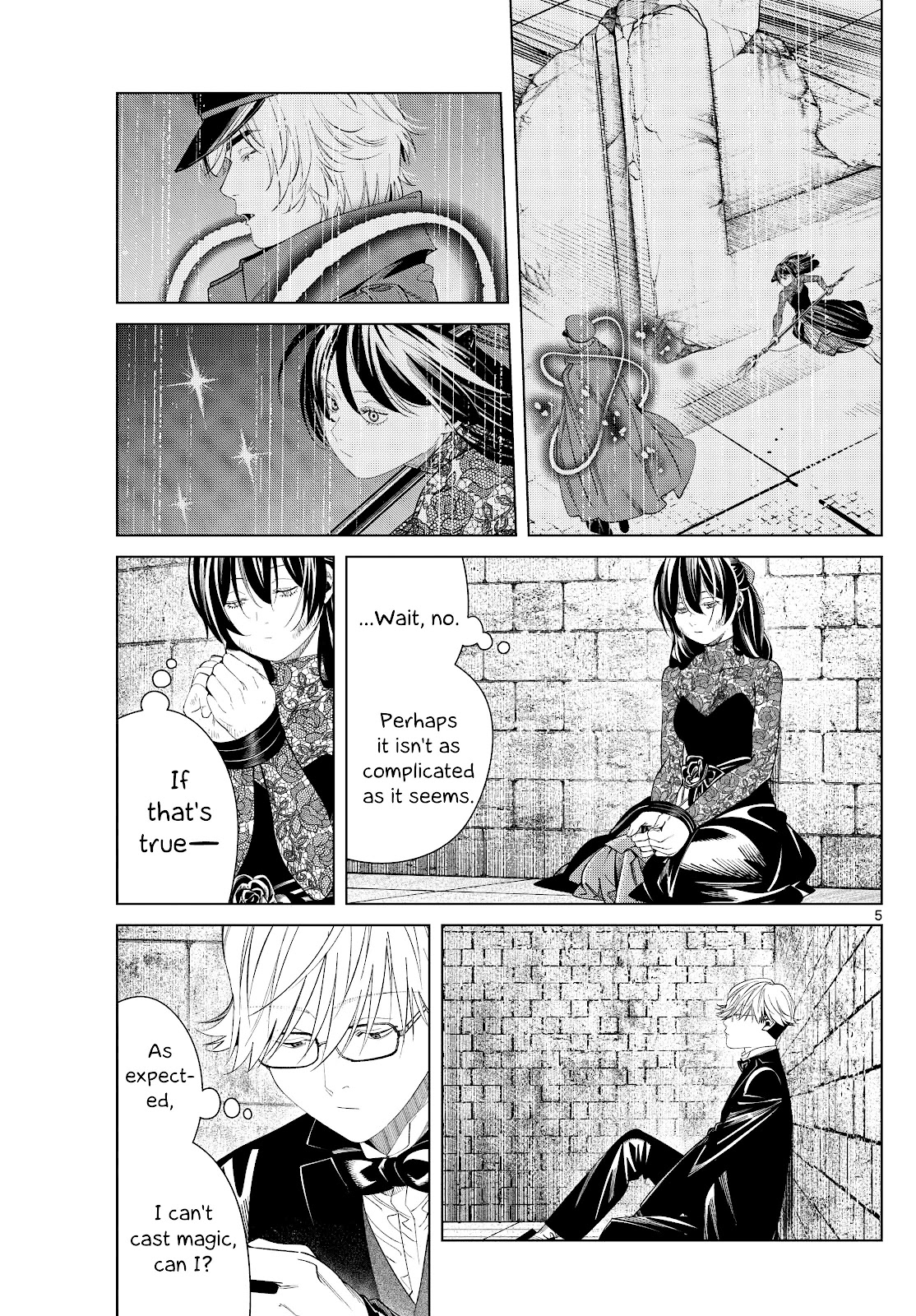 Frieren: Beyond Journey's End Manga Chapter 131 page 5 - Escape scene