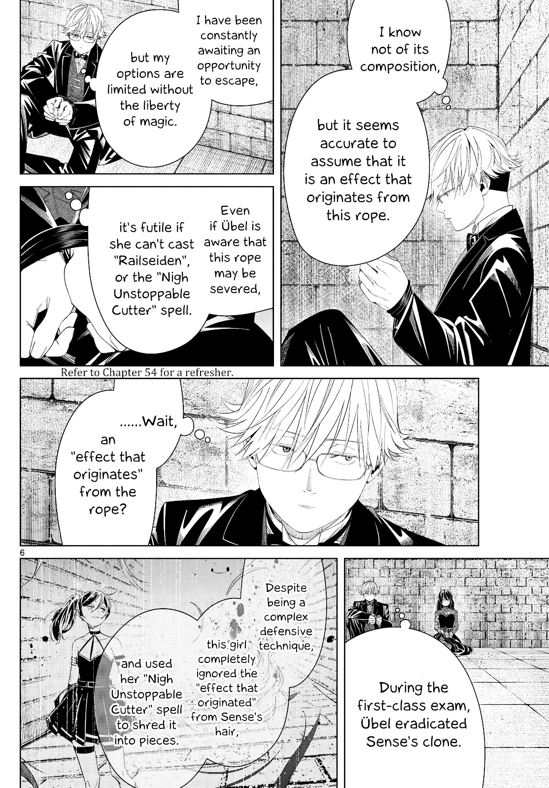 Frieren: Beyond Journey's End Manga Chapter 131 page 6 - Escape scene