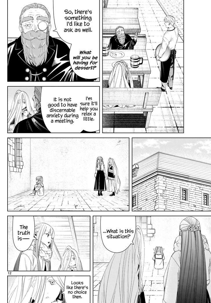 Frieren: Beyond Journey's End Manga Chapter 132 page 12 - Chase scene