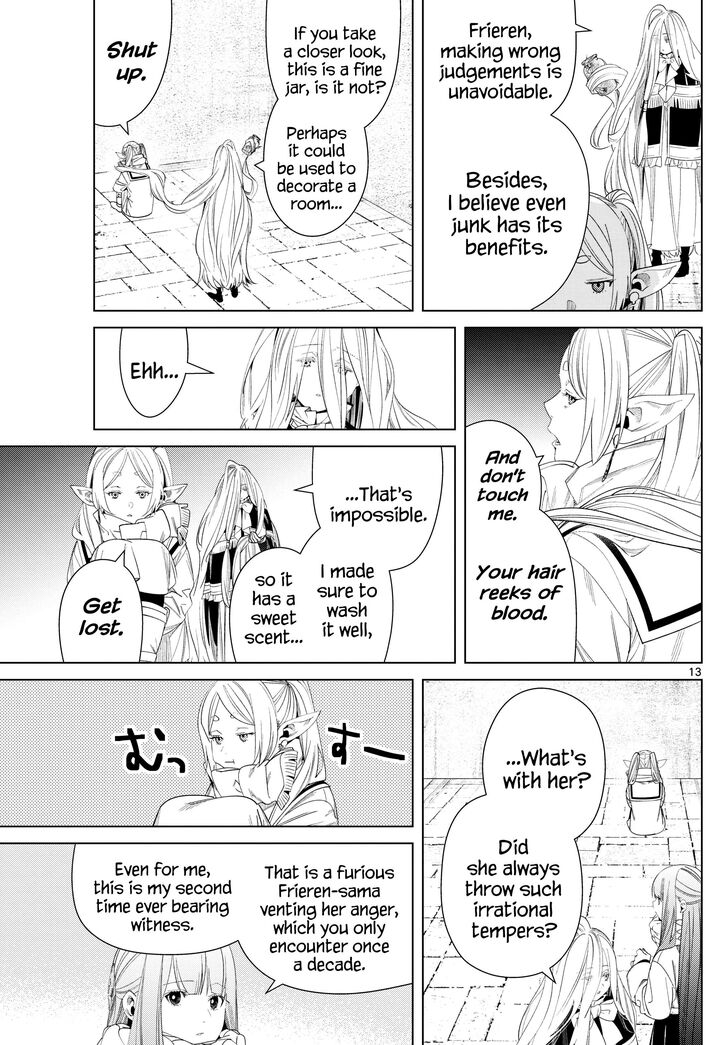 Frieren: Beyond Journey's End Manga Chapter 132 page 13 - Chase scene