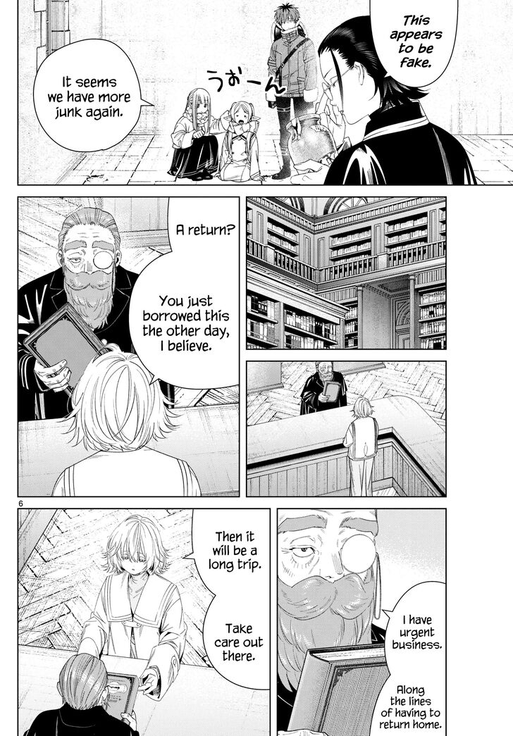 Frieren: Beyond Journey's End Manga Chapter 132 page 6 - Chase scene