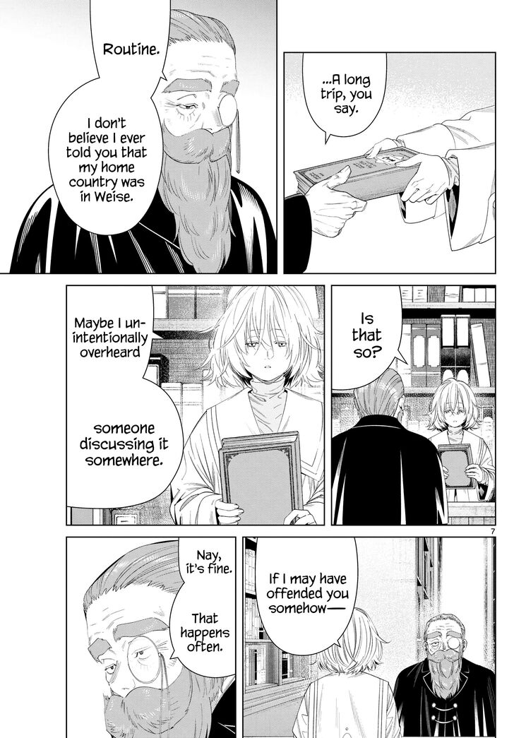 Frieren: Beyond Journey's End Manga Chapter 132 page 7 - Chase scene