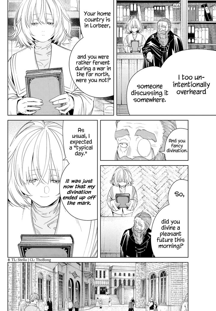 Frieren: Beyond Journey's End Manga Chapter 132 page 8 - Chase scene