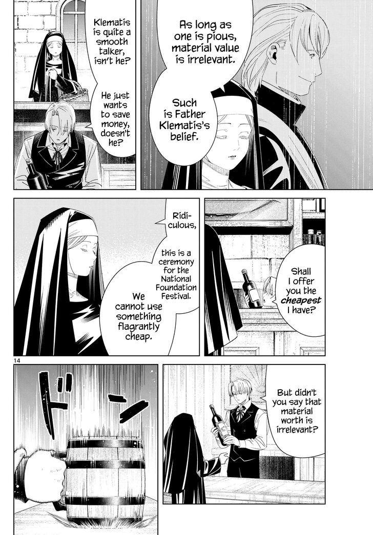 Frieren: Beyond Journey's End Manga Chapter 134 page 14 - Trace Back scene