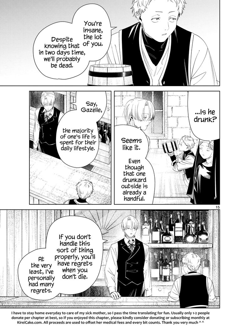 Frieren: Beyond Journey's End Manga Chapter 134 page 15 - Trace Back scene