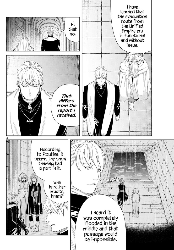 Frieren: Beyond Journey's End Manga Chapter 134 page 4 - Trace Back scene
