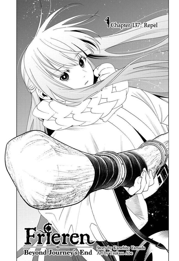 Frieren: Beyond Journey's End Manga Chapter 137 page 1 - Repel scene