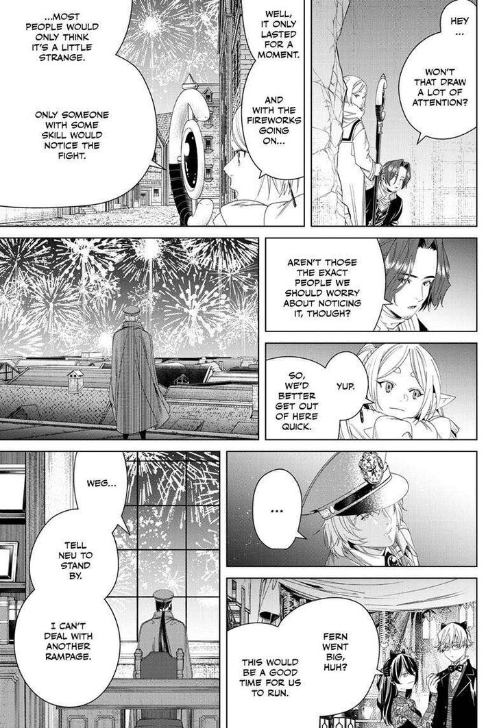 Frieren: Beyond Journey's End Manga Chapter 137 page 11 - Repel scene
