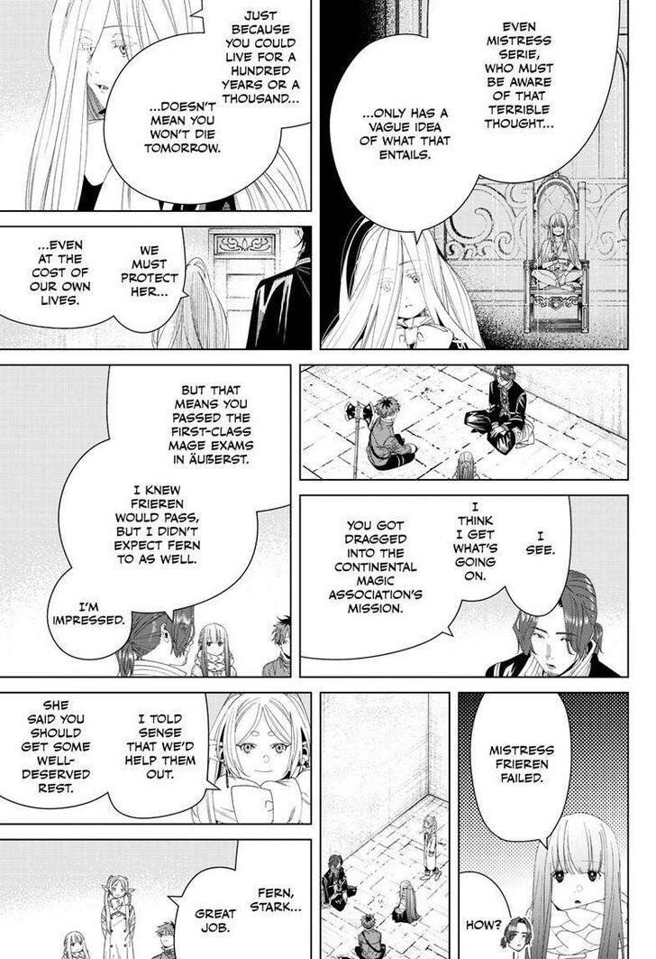 Frieren: Beyond Journey's End Manga Chapter 137 page 15 - Repel scene
